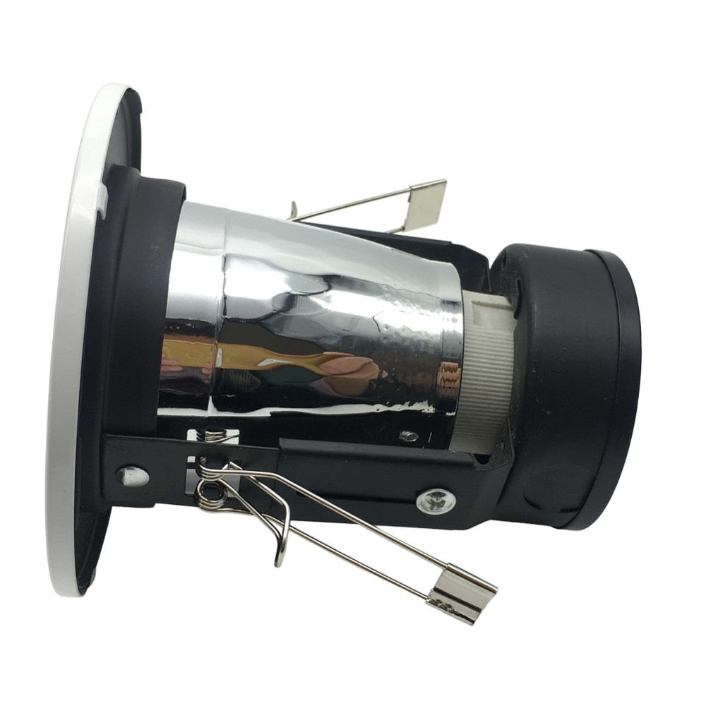 Recessed edison Ceiling Bathroom Downlight kit 70mm 90mm Cut Hole Spot Lamp Fitting Frame Bulb Replaceable E26 E27 Sockets