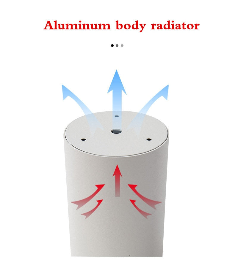 Round Dimmable Surface Mounted LED Downlights 7W 9W 12W 15W COB LED Ceiling Spot Lights AC110-220V LED Lamp Indoor Lighting