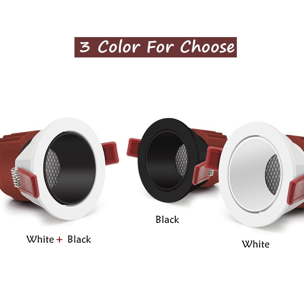 2021 New Honeycomb Downlight Led Ceiling Lamp Led Lighting For bedroom Living Room Corridor 7W 12W 15W Dimmable Inddoor Lights