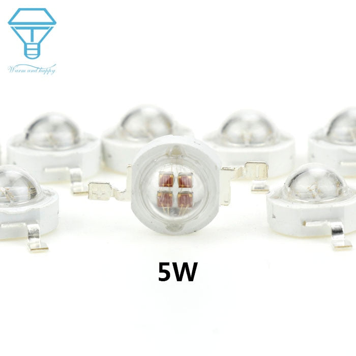 LED 1W 3W Wattage 100pcs LED Light Emitting Diode headlight Power LED Flashligh LED For SpotLight DownLight Lamp LED Bulb DIY