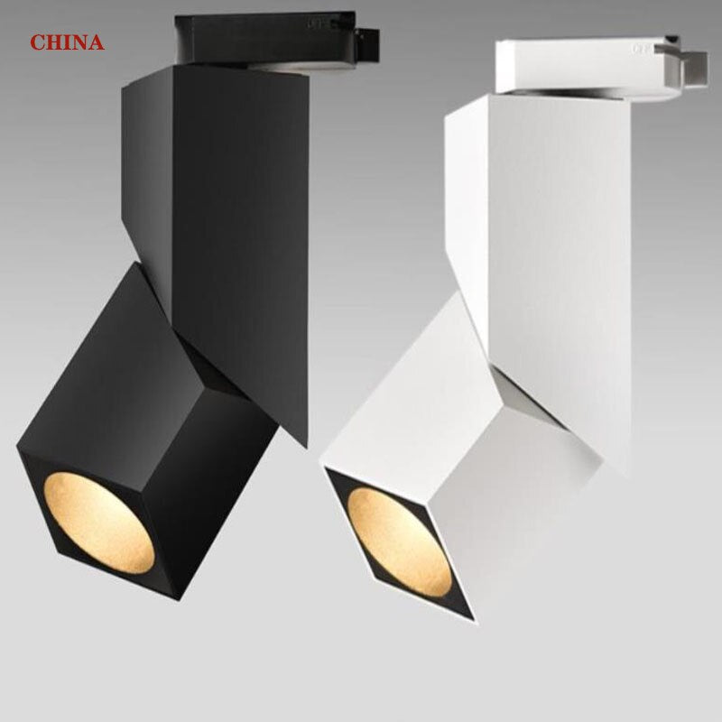 Folding 360° Rotation Dimmable LED Downlights 15W/20W COB LED Ceiling Spot Lighting 85-265V LED Background Lamps Indoor