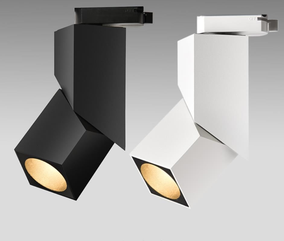 Folding 360° Rotation Dimmable LED Downlights 15W/20W COB LED Ceiling Spot Lighting 85-265V LED Background Lamps Indoor