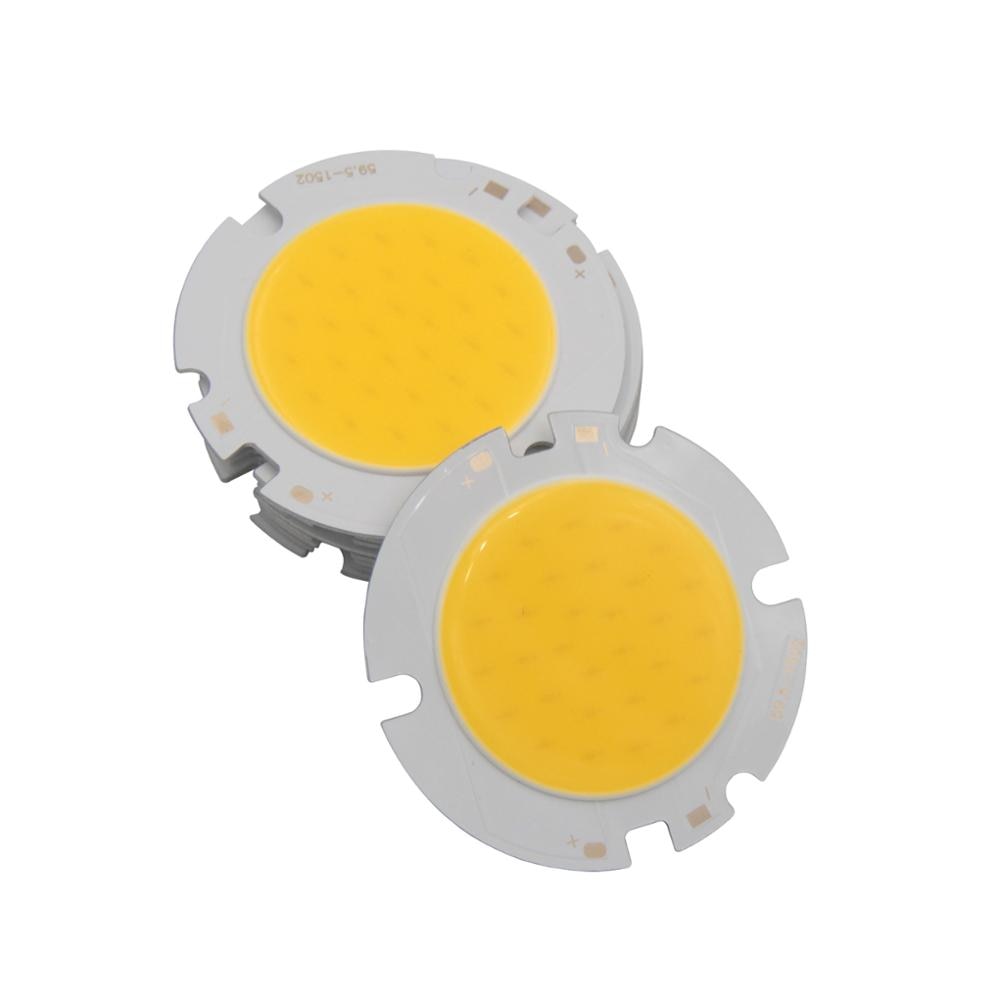 ALLCob 1pcs 5pcs 10pcs round COB chip DIY Light Source 100lm/w 60mm 42mm COB led Cold Warm Nature White for downlight