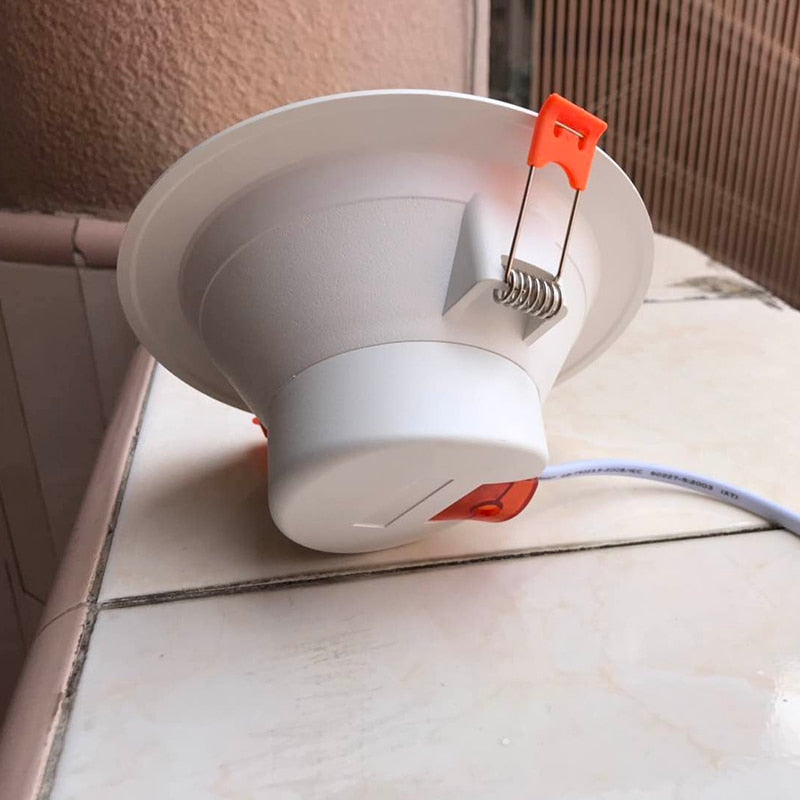 Tuya ZigBee RGBCW 2.5 Inch Recessed Retrofit Downlight LED Dimmable Fixture Ceiling Light, Alexa Echo PlusHome Automation