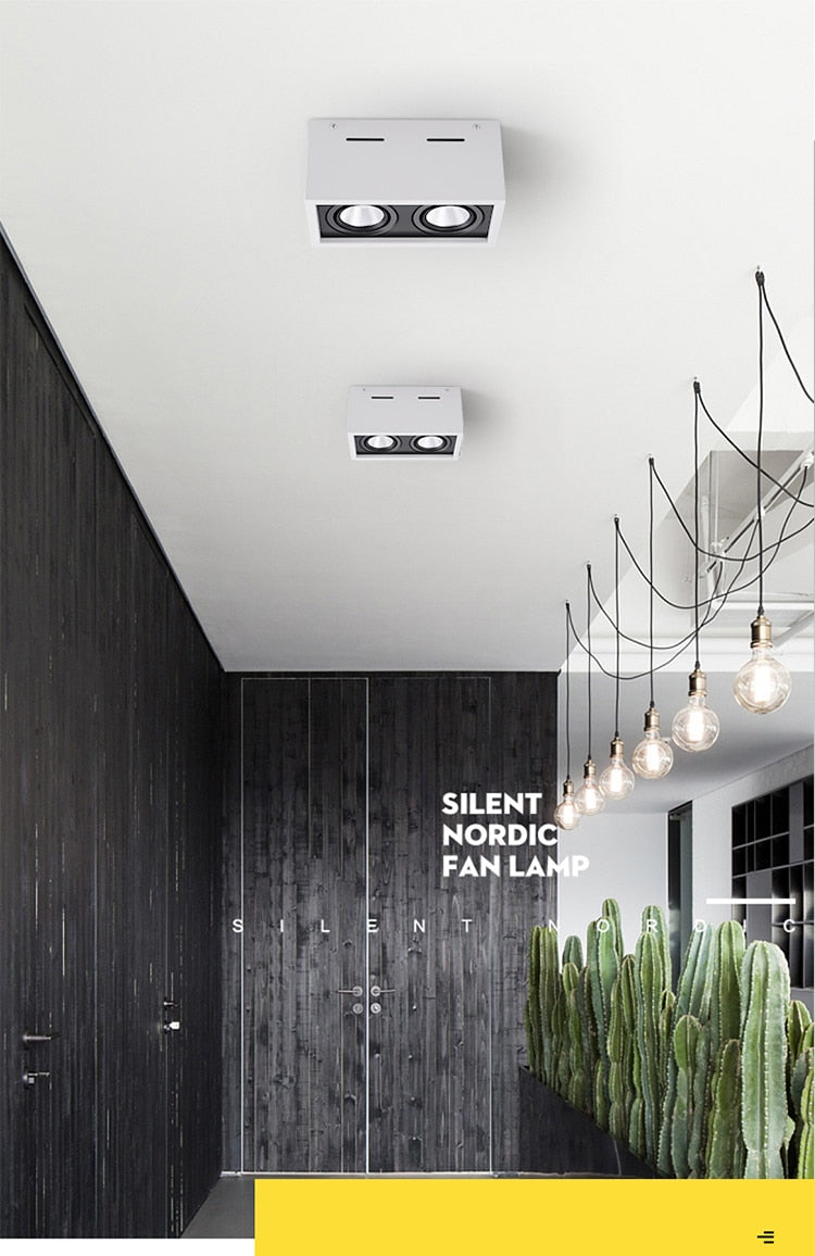 High-quality black and white bright decorative edge LED COB dimmable downlight ac85-265V 10W 20W LED ceiling spotlight