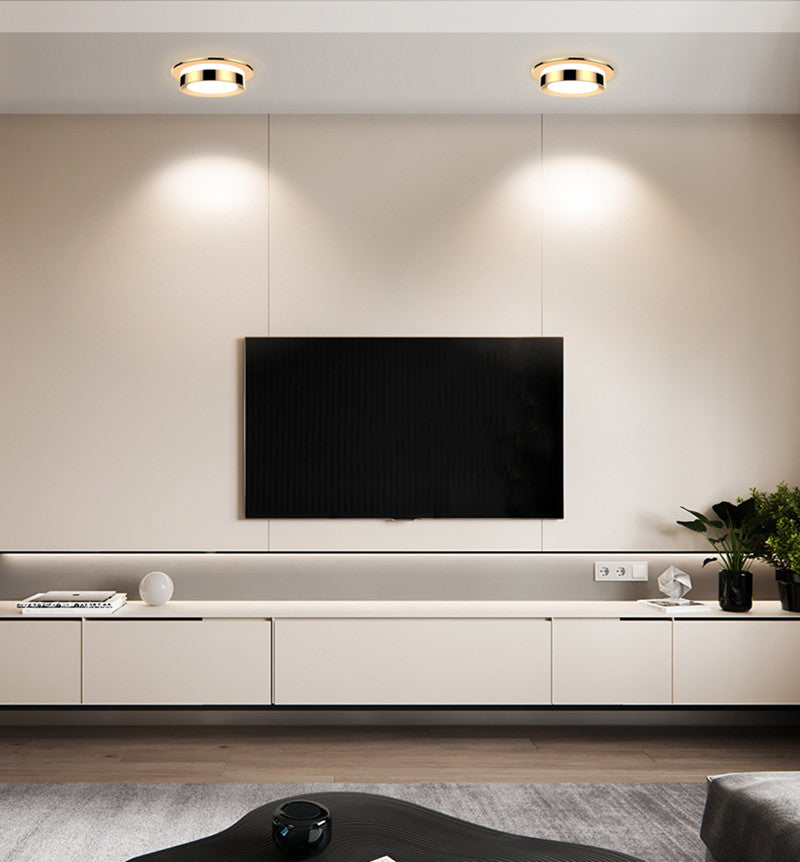 Dimmable Recessed Downlight 5W 7W 9W 12W Round LED Ceiling Spot Light for Home Porch Corridor Aisle Background 3000K 4000K 6000K