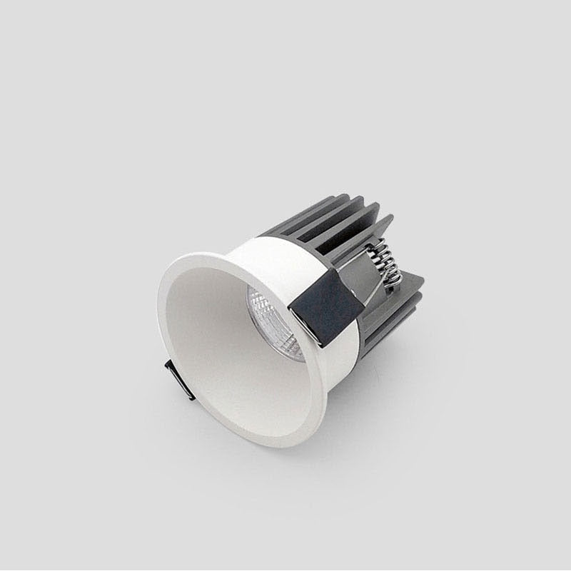 LED Round Recessed Dimmable Downlights 7W/9W/12W/15W COB LED Anti Glare Ceiling Spotlights AC90~260V Background Indoor Lighting