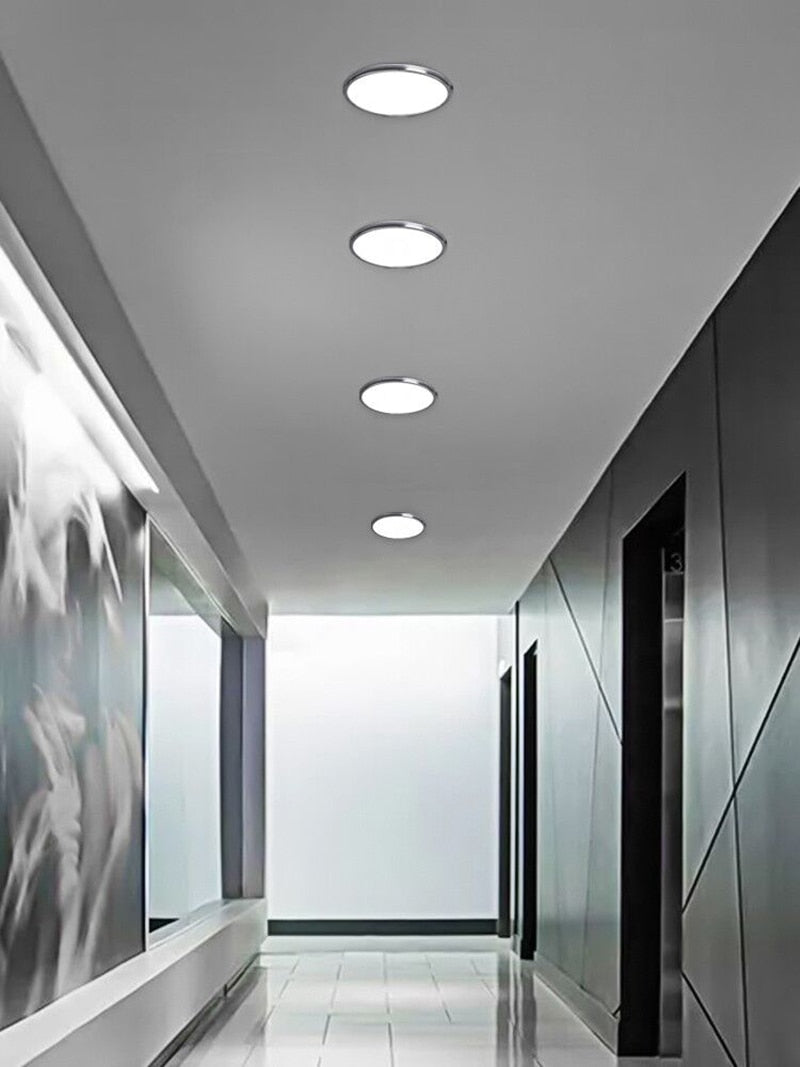 Ultra-thin downlight led recessed thin section 5W 7W 9W 12W 2021 new home decoration living room kitchen ceiling lamp spotlight