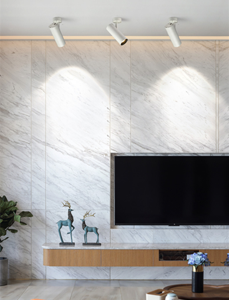 Surface Mounted LED Downlights Foldable 360° Rotatable COB LED Ceiling Spot lights 12W 15W 20W LED Lamps Background Wall Lighting