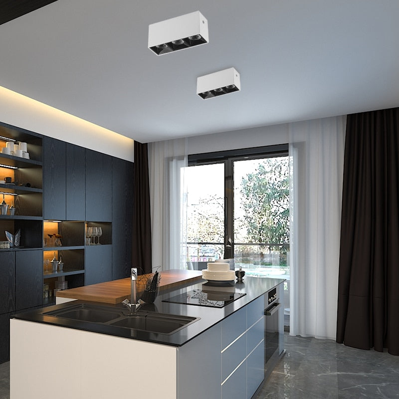 Modern LED Downlight Ceiling Lamp Surface Mounted Spot Led 110V 220V 230V 3W 9W 15W 30W Bedroom Living Room Lighting