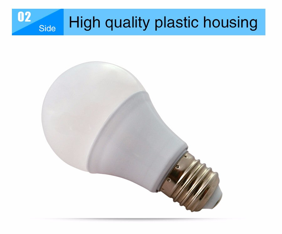 LED lights E27/B22 110v/220v 6pcs/tos aluminum base downlight 6w 9w 12w 15w 18w 21w cold and warm white replacement bulb