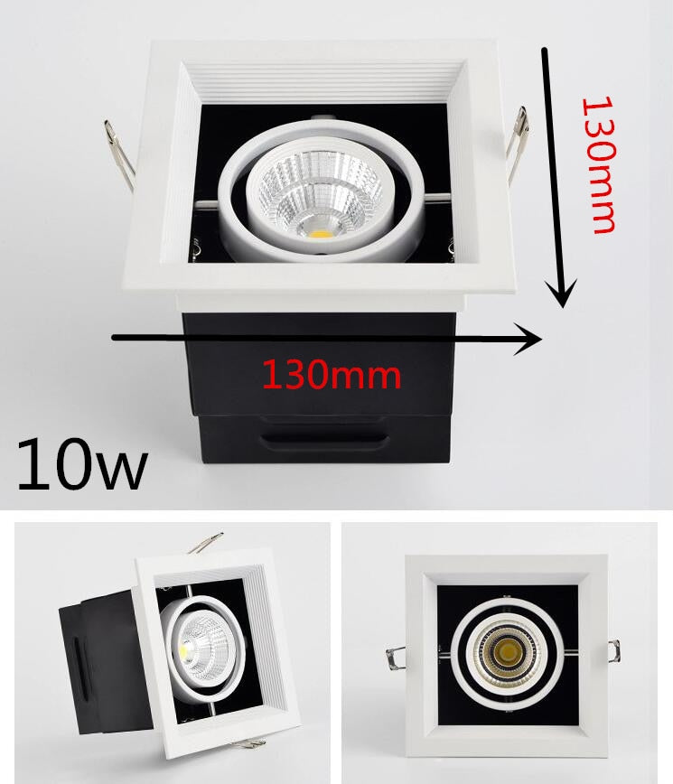 Double Dimmable Led downlight Spot Light 10w 20W 30W ac85-240V ceiling recessed Lights Indoor Lighting