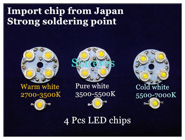 8 pcs Dimmable MR16 4W 3W AC&DC12V LED Spotlight lamp Downlight Bulb LED lamp LED Droplight Lighting LED light spot light