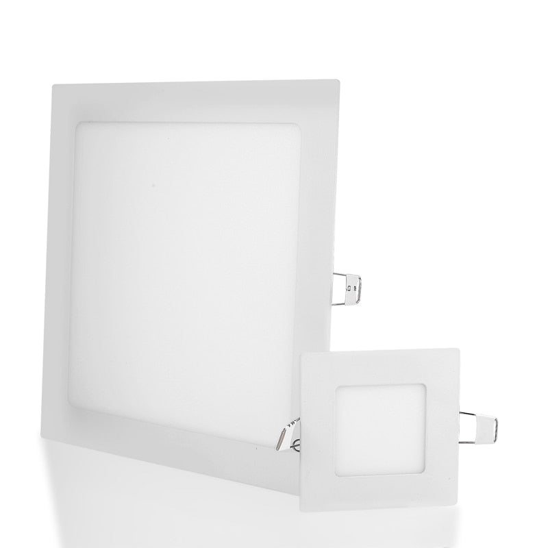 LED Panel Light 3W 4W 6W 9W 12W 15W 18W Round Square LED Spot light AC85~265V ceiling light Indoor Recessed Downlight