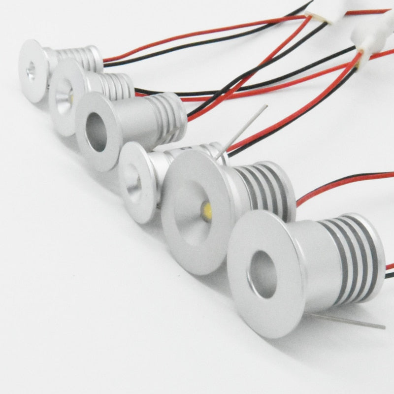 Mini Spot Light Recessed LED Ceiling Kitchen Cabinet 12V-24V 100V-240V 1W 2W 3W 4W Downlight Stair Home Bedroom Bulb Lamp