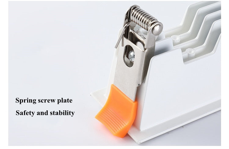 Recessed Square COB Dimmable LED Downlights 10W 20W 30W 40W LED Ceiling Spot Lights AC85V~265V LED Strip Lights Indoor Lighting