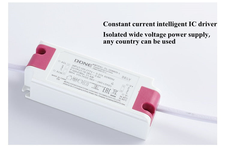 Recessed Square COB Dimmable LED Downlights 10W 20W 30W 40W LED Ceiling Spot Lights AC85V~265V LED Strip Lights Indoor Lighting