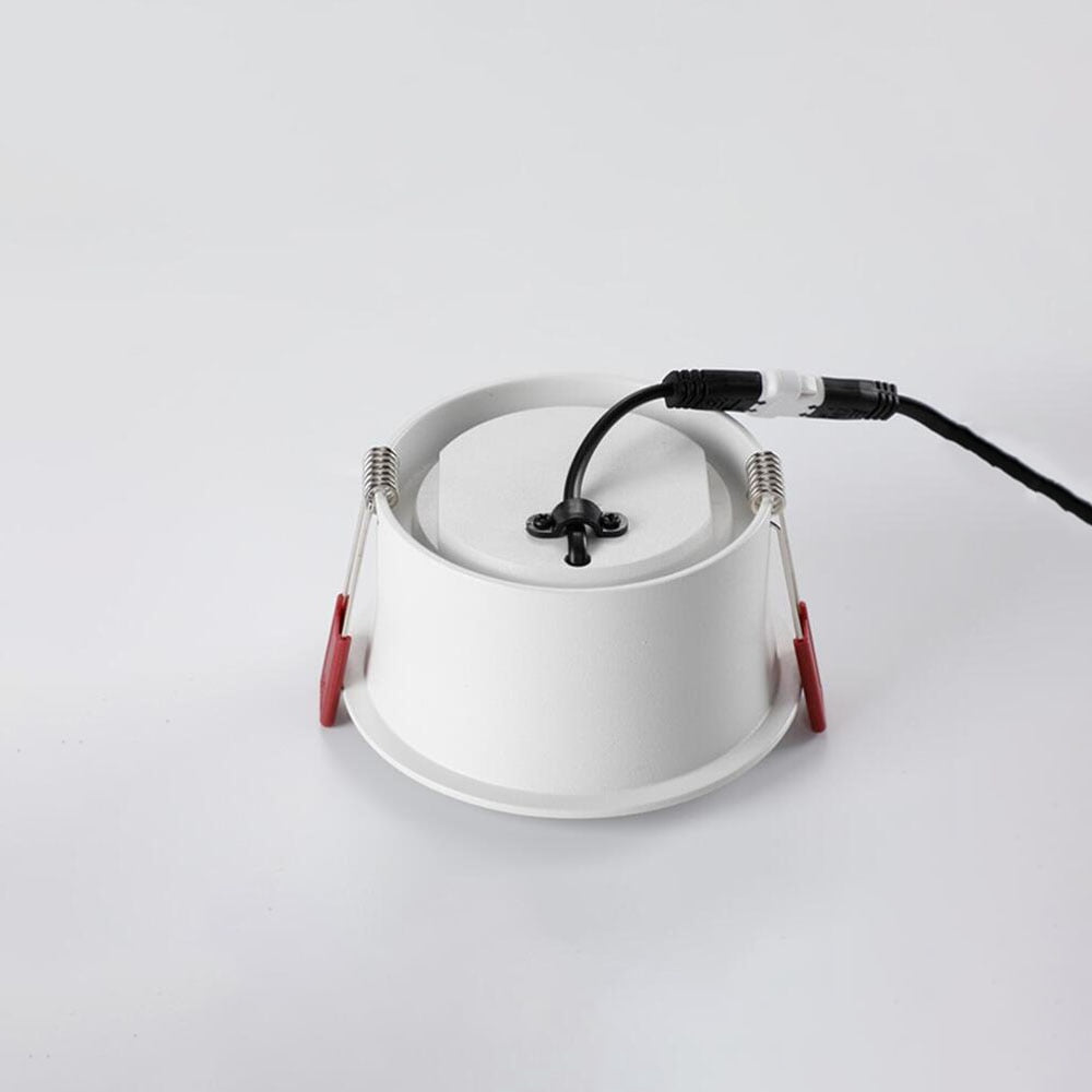 QIUBOSS Anti-glare LED Recessed Downlights 220V Dimmable Led Ceiling Light 7W 15W COB Lighting Lamp for Kitchen Bedroom Corridor