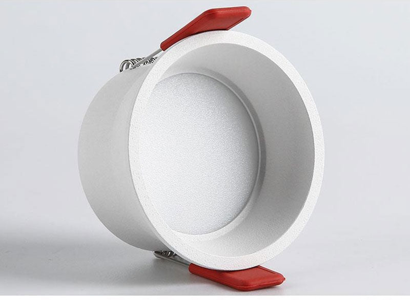 QIUBOSS Anti-glare LED Recessed Downlights 220V Dimmable Led Ceiling Light 7W 15W COB Lighting Lamp for Kitchen Bedroom Corridor