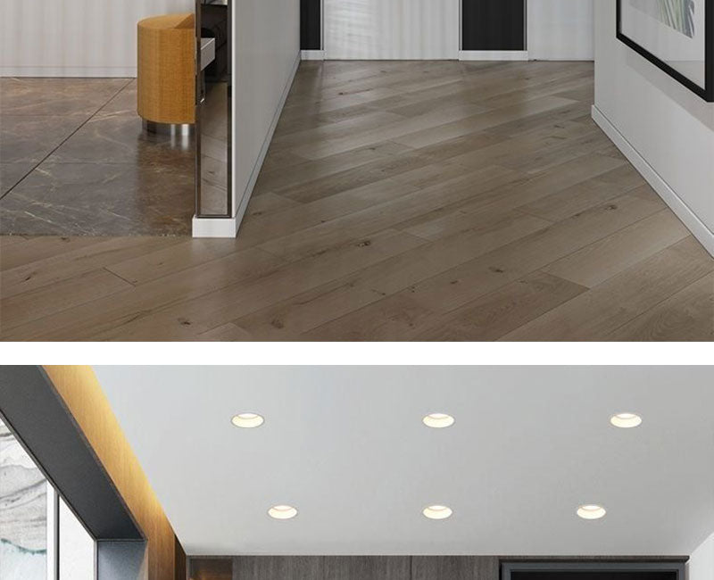 QIUBOSS Anti-glare LED Recessed Downlights 220V Dimmable Led Ceiling Light 7W 15W COB Lighting Lamp for Kitchen Bedroom Corridor