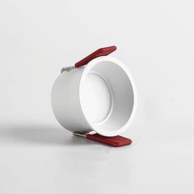 QIUBOSS Anti-glare LED Recessed Downlights 220V Dimmable Led Ceiling Light 7W 15W COB Lighting Lamp for Kitchen Bedroom Corridor