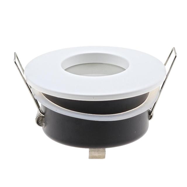 New Design IP65 Waterproof Recessed GU10/MR16 Led Spot Light Fixtures Downlight Frame Round Square GU10 Spotlight Bulb Housing