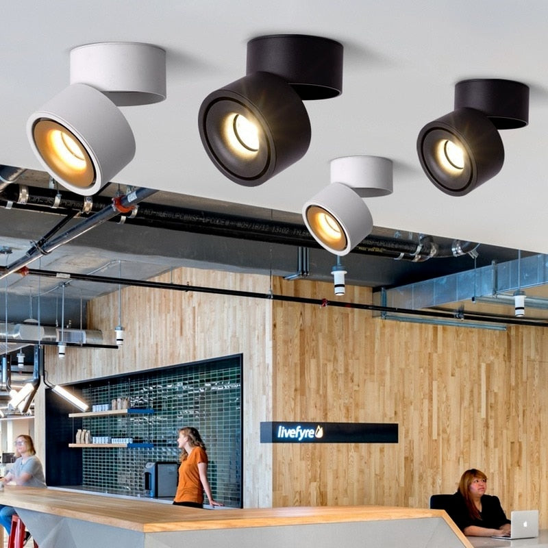 LED Dimmable Downlight 10W 12W 20W 24W 30W 36W LED Surface Mounted Spotlight LED Ceiling Lamp Lamps for Living Room