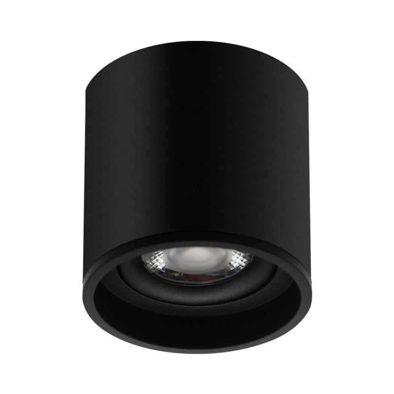 Dimmable Cylinder LED Downlights 6W 10W 12W 15W 22W COB Ceiling Spot Lights AC85~265V Backg Round Lamps Lndoor Lighting