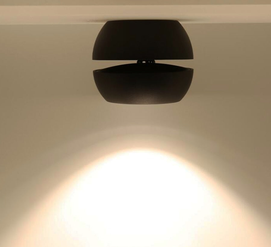 Folding 360° Rotating Dimmable COB LED Downlights 10W 20W 30W LED Ceiling Spot Lights AC85-265V LED Ceiling Lamps Indoor Lighting