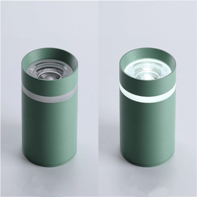 Dimmable Cylinder LED Downlights 10W 12W 15W 18W COB LED Ceiling Spot Lights AC85~265V LED Background Lamps Indoor Lighting