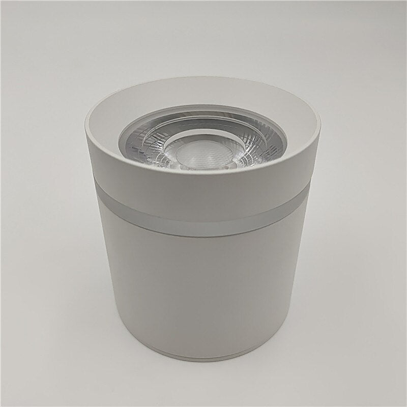 Dimmable COB Cylinder Led Downlight Surface 5W 7W 10W 12W 15W 18W COB LED Ceiling Spot Lights LED Background Lamps Indoor Lighting