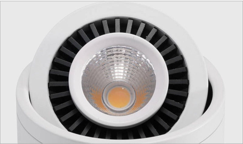 Dimmable surface mounted LED downlight spot light 5W/7W/9W/15WCOB wall lamp AC85V-265V ceiling light living room commercial home