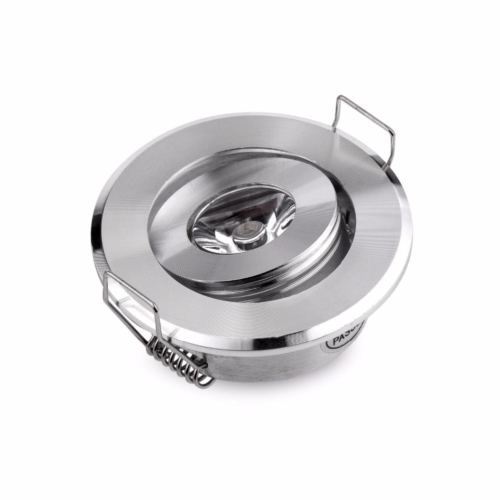 Downlight 50mm Diameter Round LED Downlighter Led Recessed Ceiling Small Led Downlight Silver