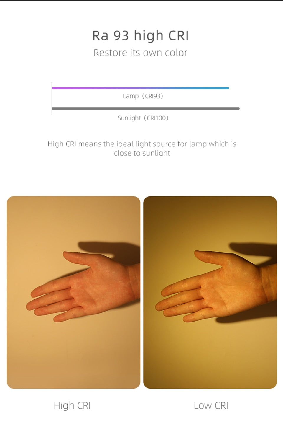 LED embedded square downlight borderless anti-glare ceiling spotlight without main light for home livingroom