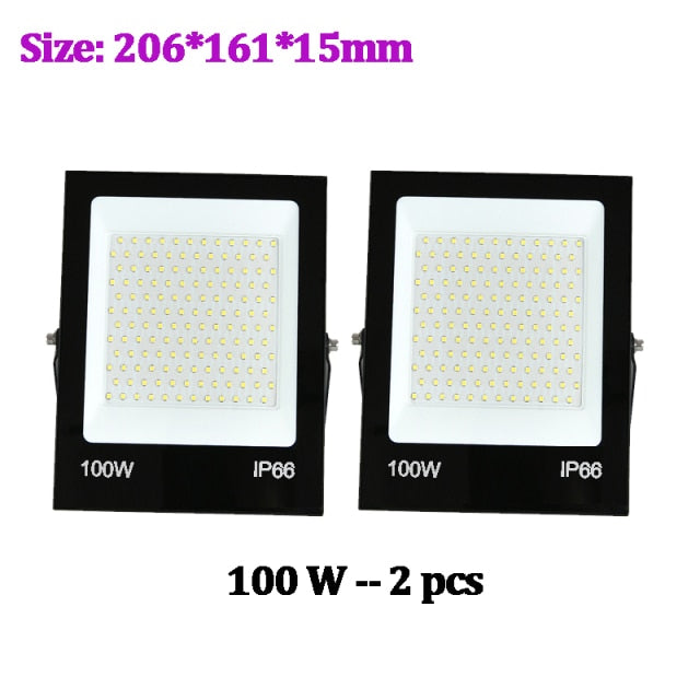 Flood Light Outdoor 10W 20W 30W 50W 100W 150W Wall Floodlight Projector Spotlight Exterior Waterproof Garden Garage Street Lamp