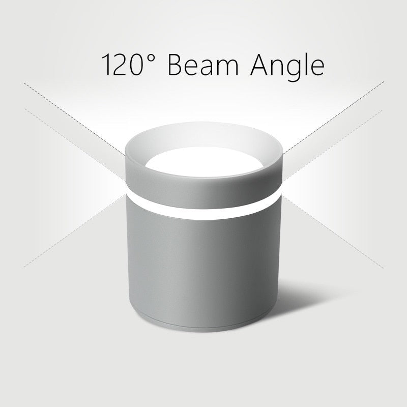 Led Downlight Surface Mounted 18W 12W AC220V Cold Warm Neutral Light SpotLamp Ceiling Fixtures For Living Room Kitchen Lighting