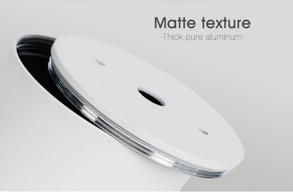 Led Downlight Surface Mounted 18W 12W AC220V Cold Warm Neutral Light SpotLamp Ceiling Fixtures For Living Room Kitchen Lighting