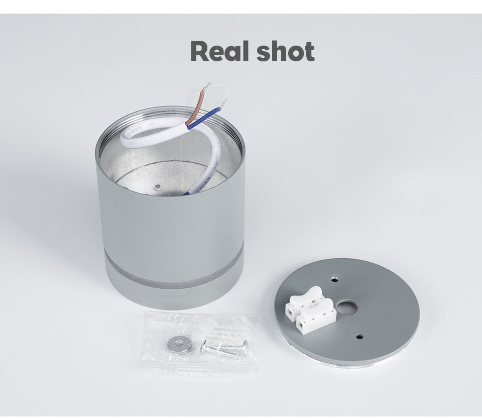 Led Downlight Surface Mounted 18W 12W AC220V Cold Warm Neutral Light SpotLamp Ceiling Fixtures For Living Room Kitchen Lighting