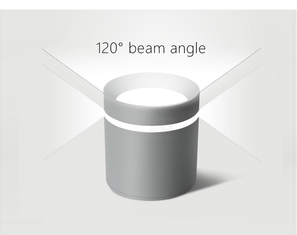 Led Downlight Surface Mounted 18W 12W AC220V Cold Warm Neutral Light SpotLamp Ceiling Fixtures For Living Room Kitchen Lighting