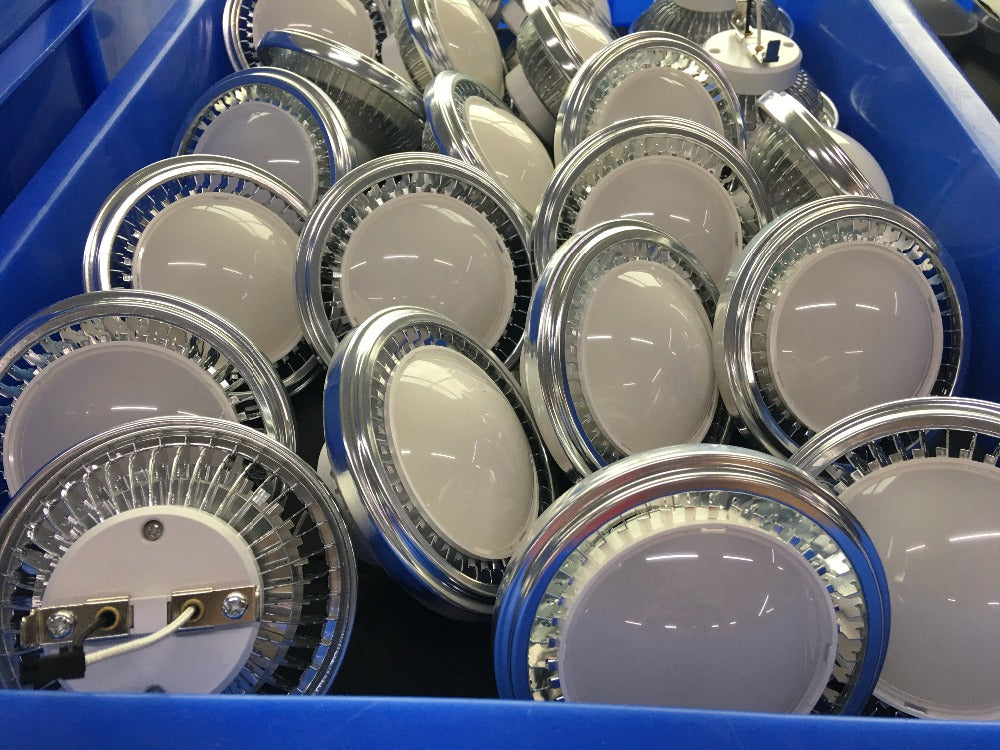 Downlight 220V Dimmable 230V DC12V G53 Dia 111 Downlight 12W AR111 Light Bulb