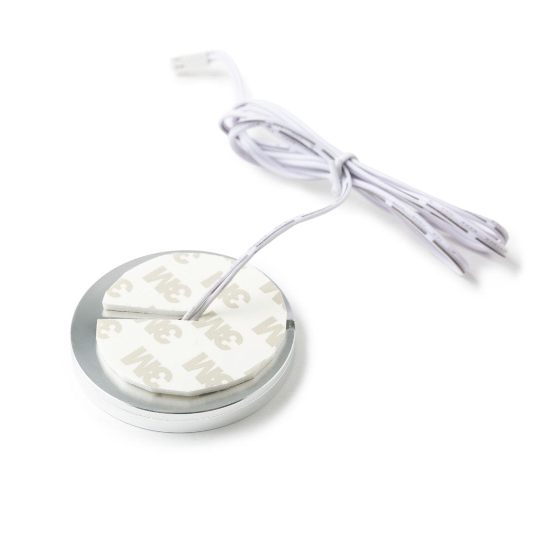 LEDIARY 3W 110V 220V Dimmable Downlight 6 Lamps Surface Mounted Remote Control Silver Round Spot Led Cabinet Display Lighting