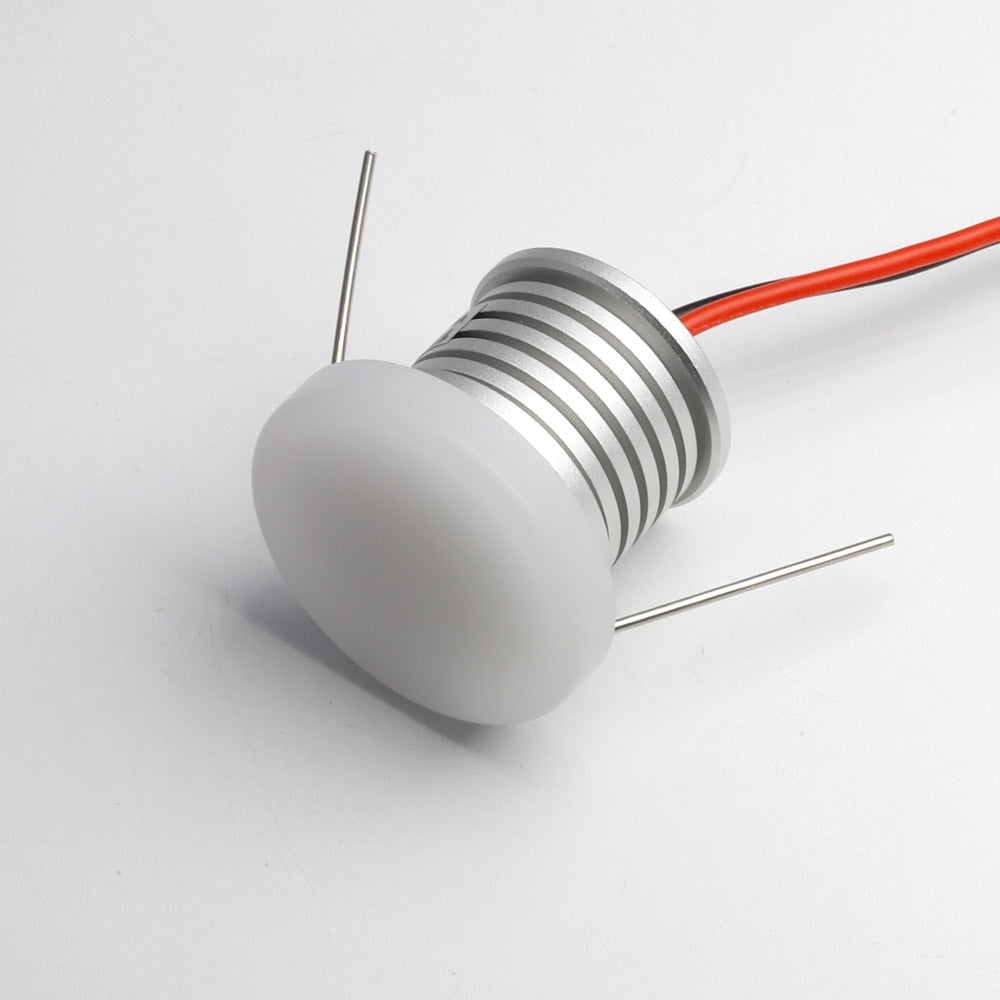 LED Dimmable Spot Light 12V 1W Recessed Downlight IP65 Ceiling Spotlight Anti-glare Lighting for kitchen Bedroom Bathroom Canopy