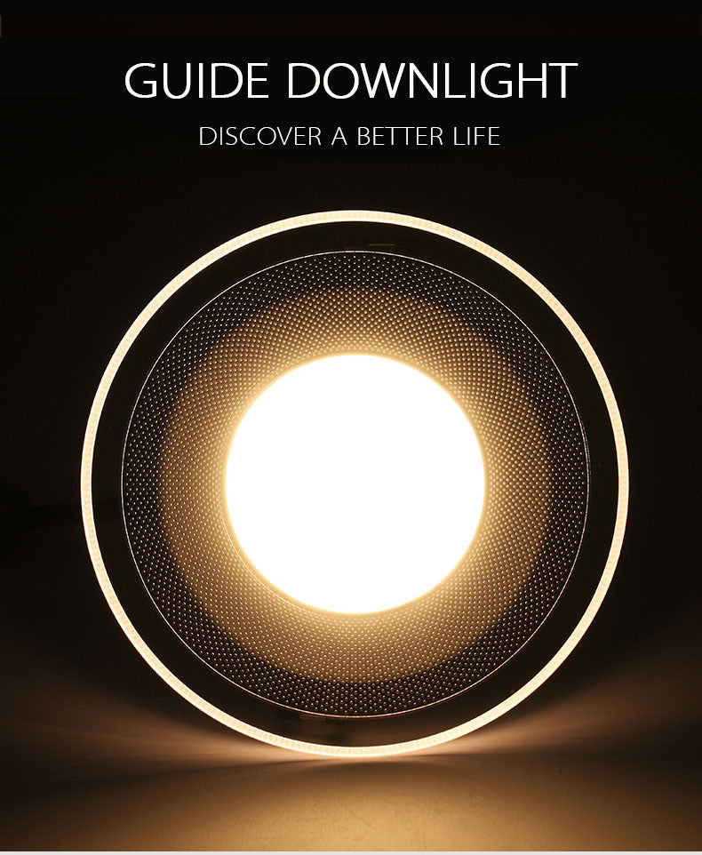 LED Downlight 3W 5W 7W 9W 12W 15W Internet celebrity Round Recessed Lamp cold warm natural white Led Bulb Bedroom Kitchen Indoor