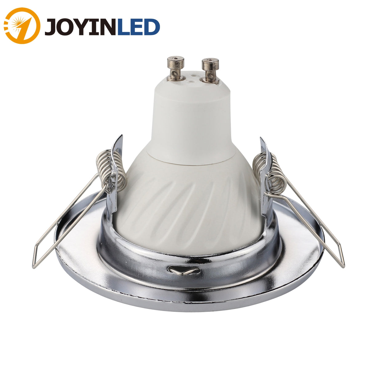 Round Metal Recessed LED Ceiling Light Frames MR16 GU10 10pcs Bulb Fixtures Downlight Holder GU10 Spot Light Fitting For Housing