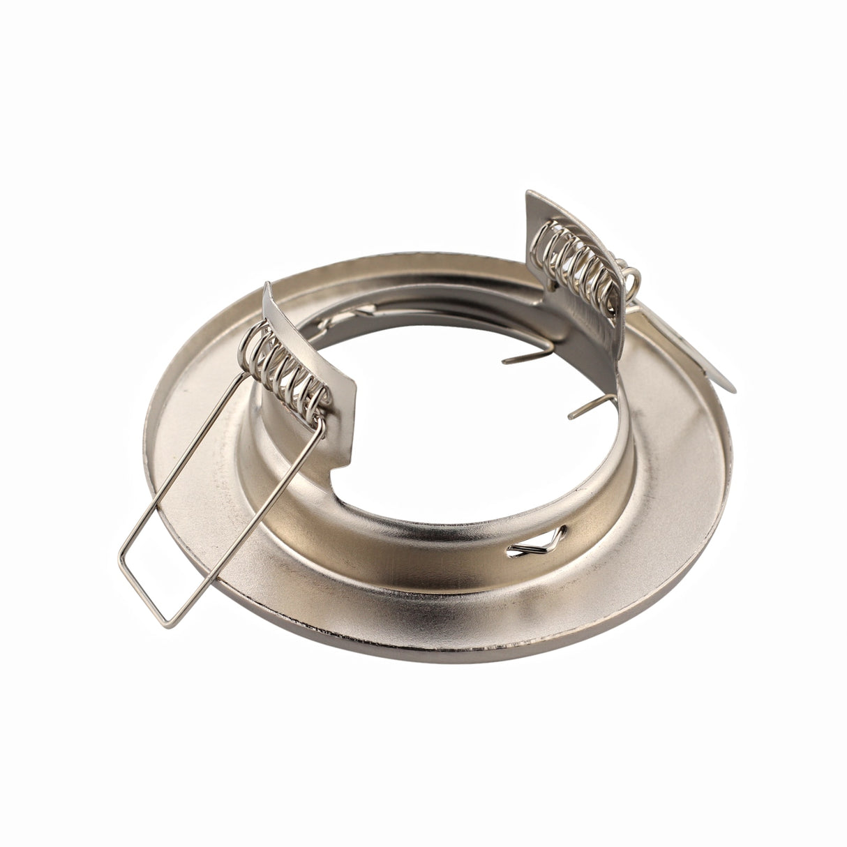 Round Metal Recessed LED Ceiling Light Frames MR16 GU10 10pcs Bulb Fixtures Downlight Holder GU10 Spot Light Fitting For Housing