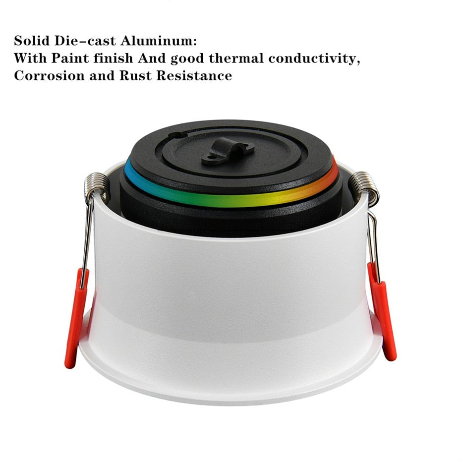 Dimmable Led Downlights Led Spot Light Lamp 220V 110V 12W 18W Downlight Ceiling Spot Led Lighting Fixture for Home Kitchen Lamp