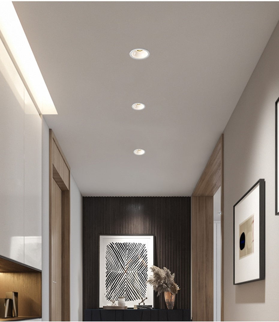 Dimmable Led Downlights Led Spot Light Lamp 220V 110V 12W 18W Downlight Ceiling Spot Led Lighting Fixture for Home Kitchen Lamp