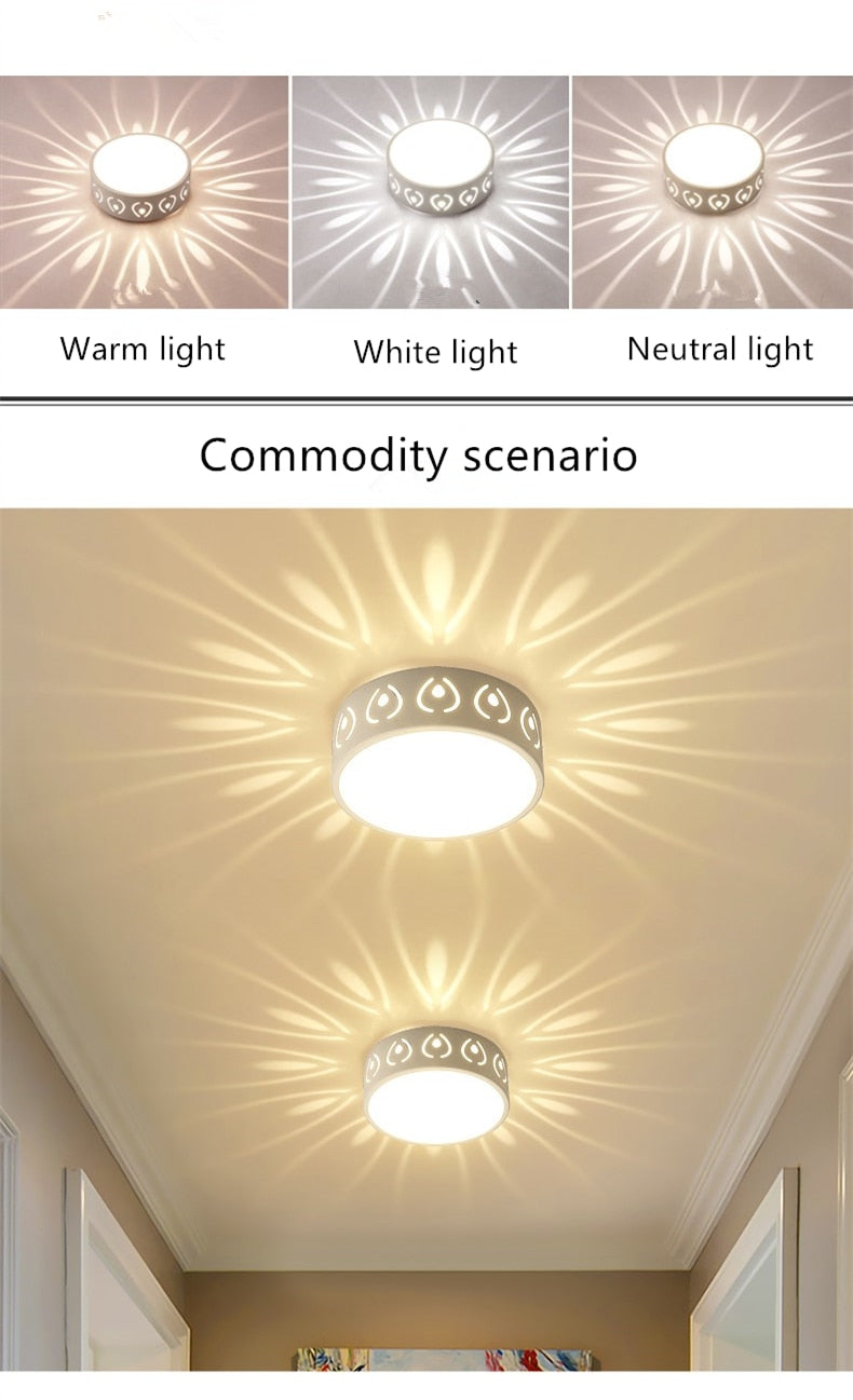 Creative aisle light corridor light simple modern downlight embedded spotlight led entrance light entrance light hall light