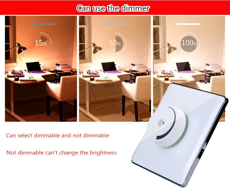 Super Bright 9w 12w 15w GU10 10X LED Bulbs Light 110v 220v Dimmable Led Spotlights warm / Cool White GU10 base LED downlight