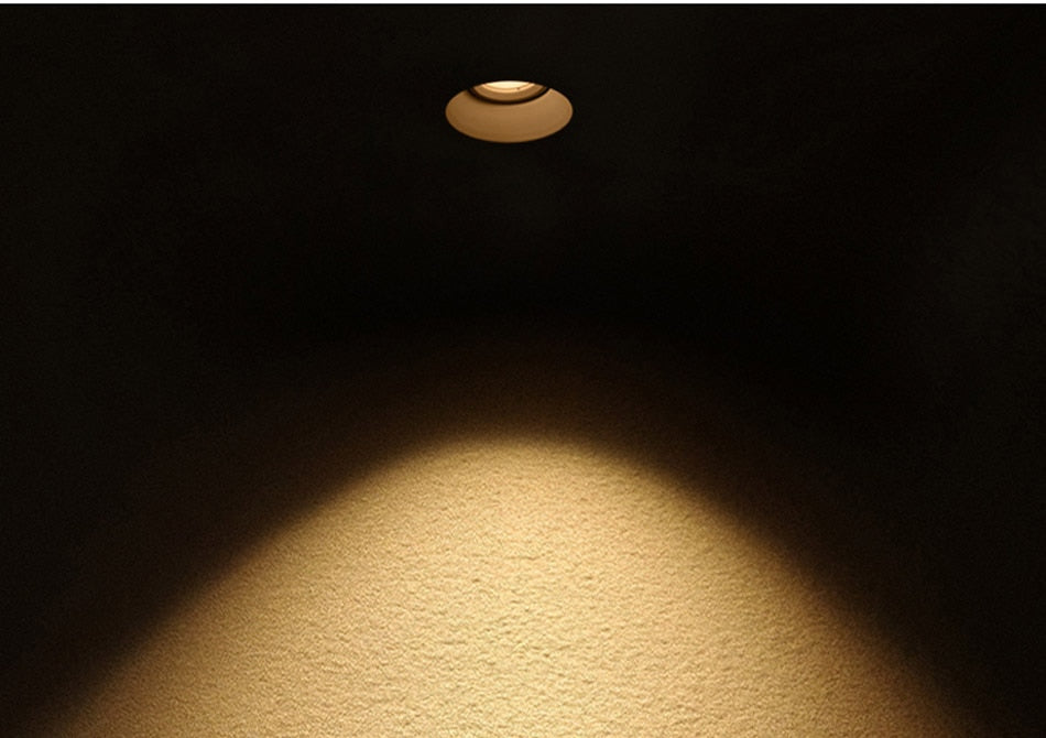 IP65 Round Deep Fire-Rated 5PCS Waterproof Recessed Downlight GU10 MR16 Fitting Matt Black White Bathroom Ceiling Spot Light